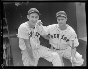Bobby Doerr (right) with Ted Williams, 1939